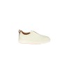 Sneaker Santoni Slip-On Bianco/Marrone